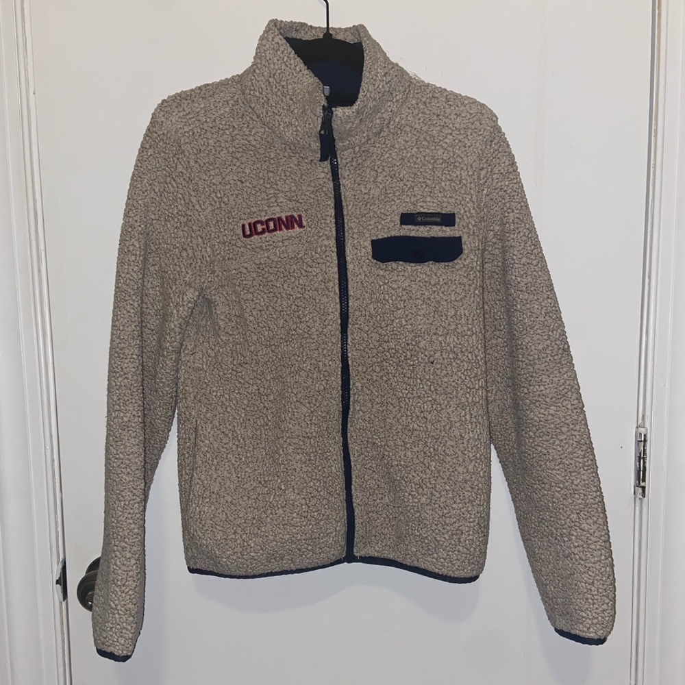 UConn Sherpa Zip Up